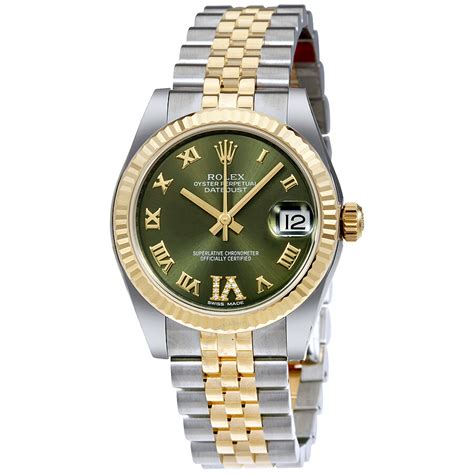 rolex green face roman numerals|rolex green face dial.